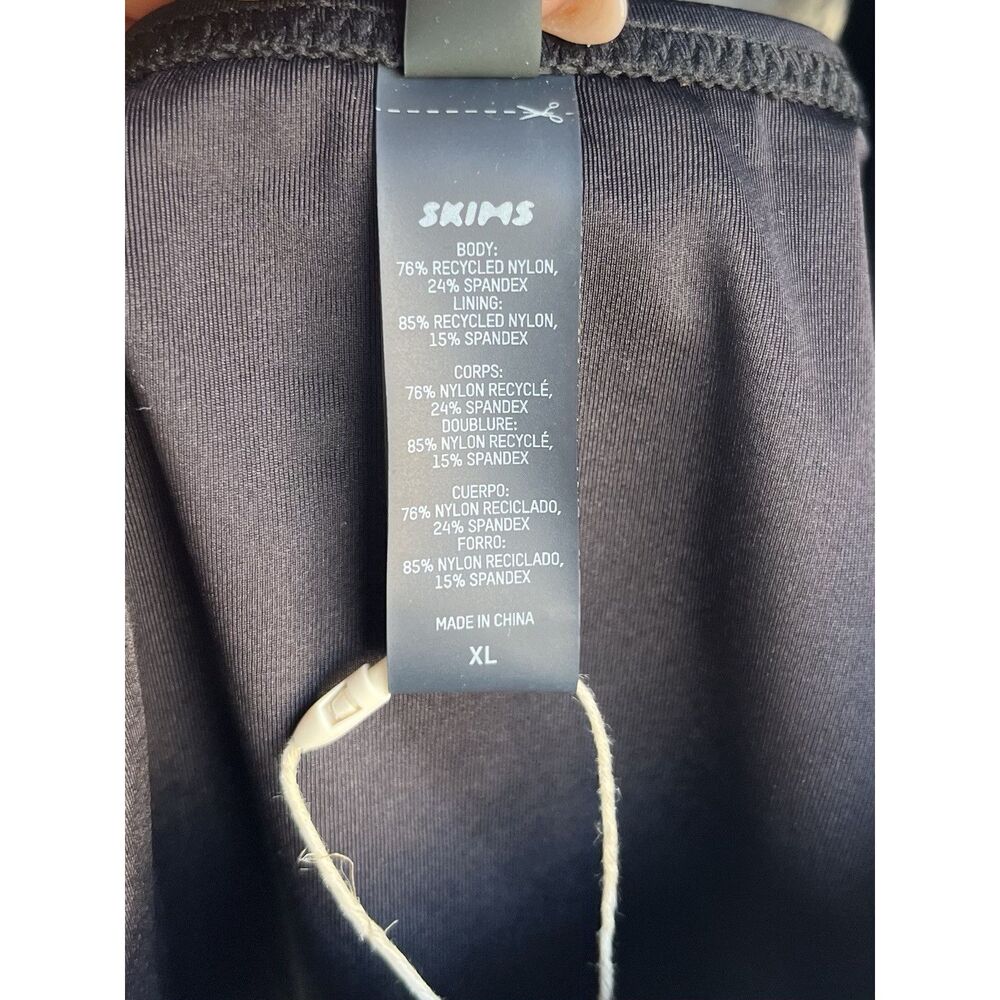 Skims Swimsuit Monokini One Piece - Size Xl- Onyx - Picture 7 of 9